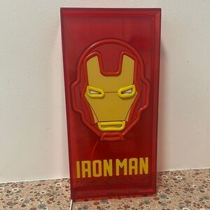 Iron Man Red and Yellow Wall Art